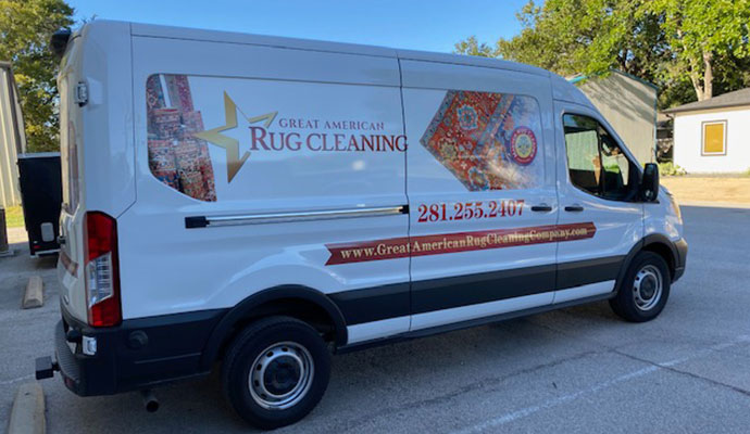 Great American Rug Cleaning Company Van