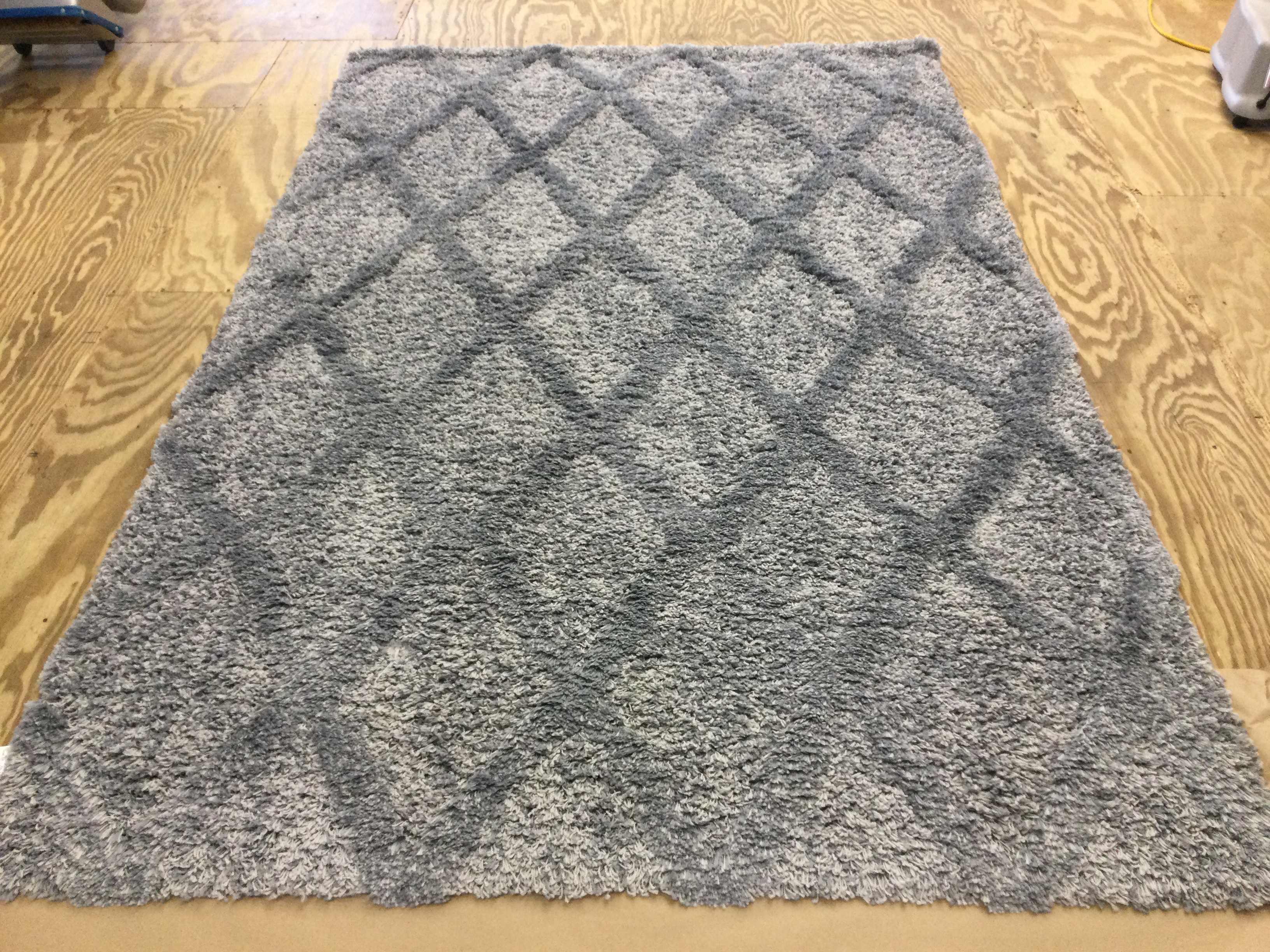 Car Wash Rug After Cleaning