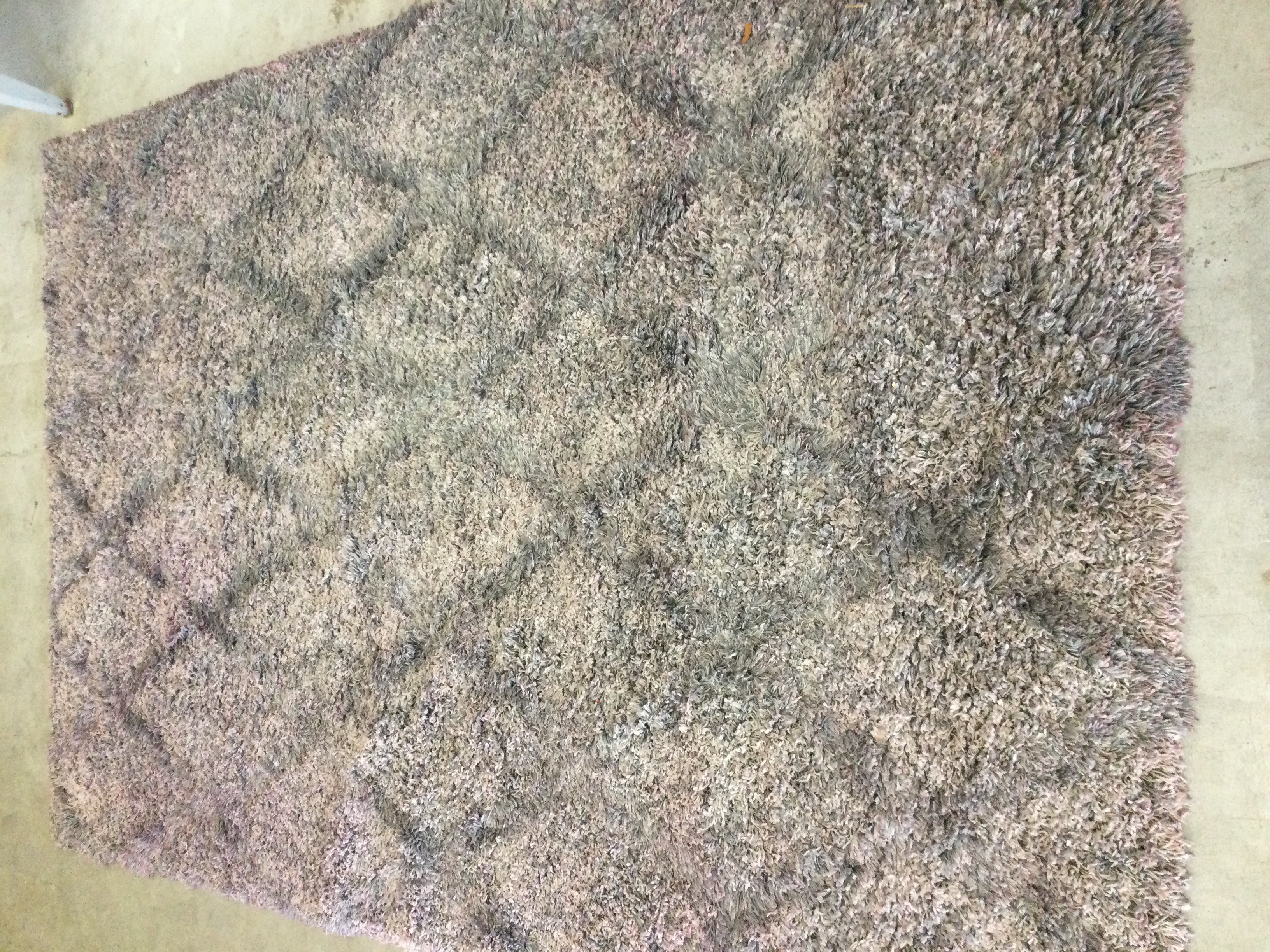 Car Wash Rug Before Cleaning