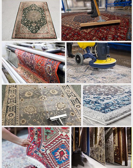 Rug cleaning process